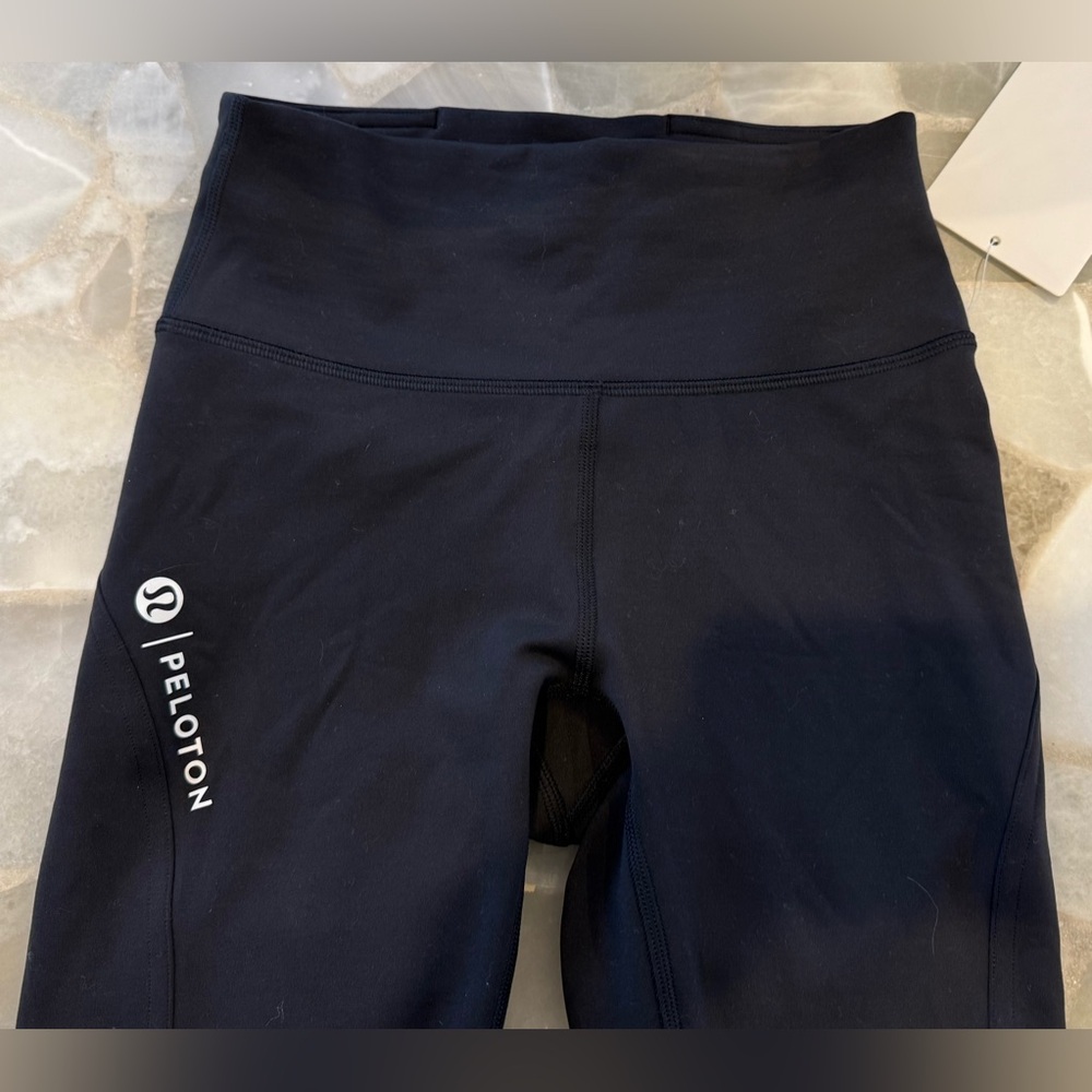 Peloton Lululemon Athletica NWT Wunder Train Mesh Panel High Rise Leggings - Picture 2 of 7